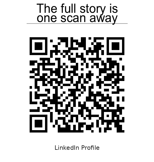 LinkedIn QR code